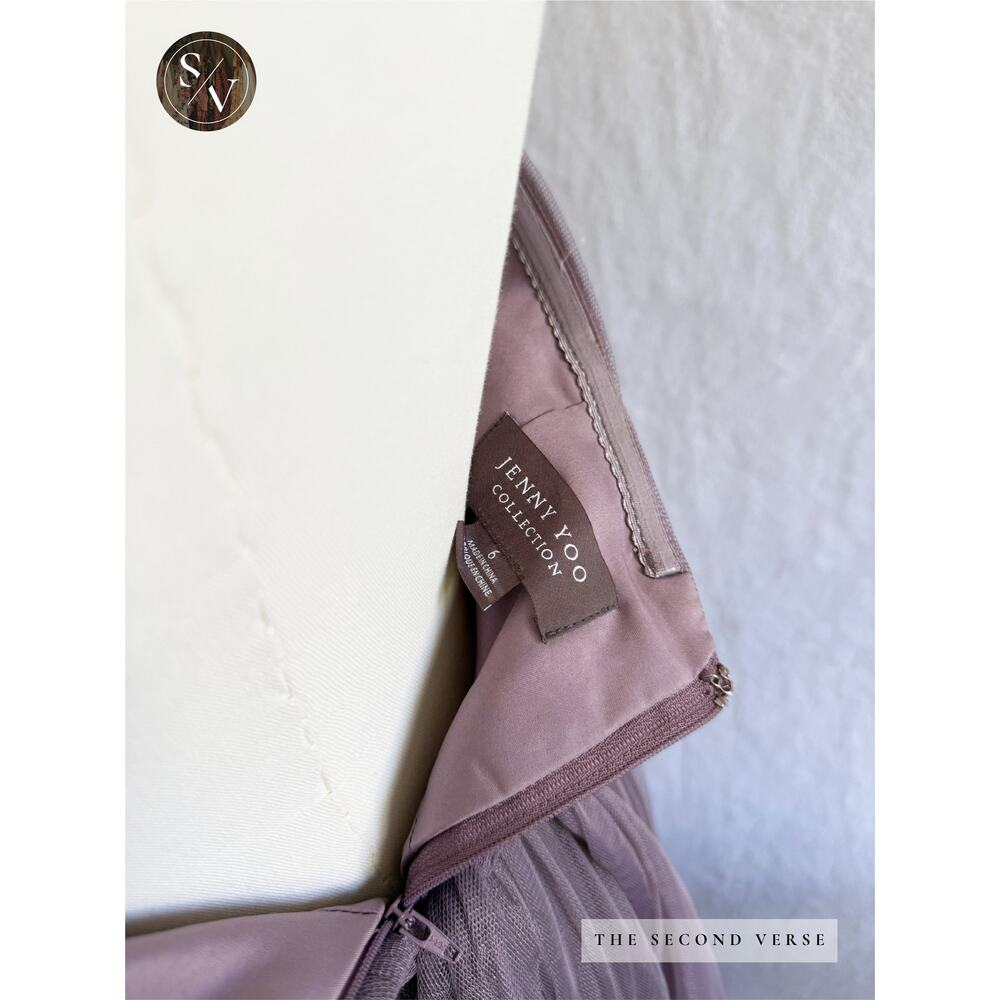 Jenny Yoo Collection BHLDN Anthropologie Annabelle Convertible Dress Size 6 - Picture 7 of 8
